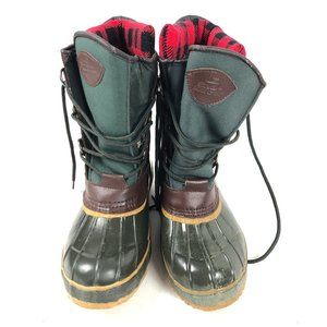Vintage Sno-Racer Mens 10 Duck Boots Thermolite